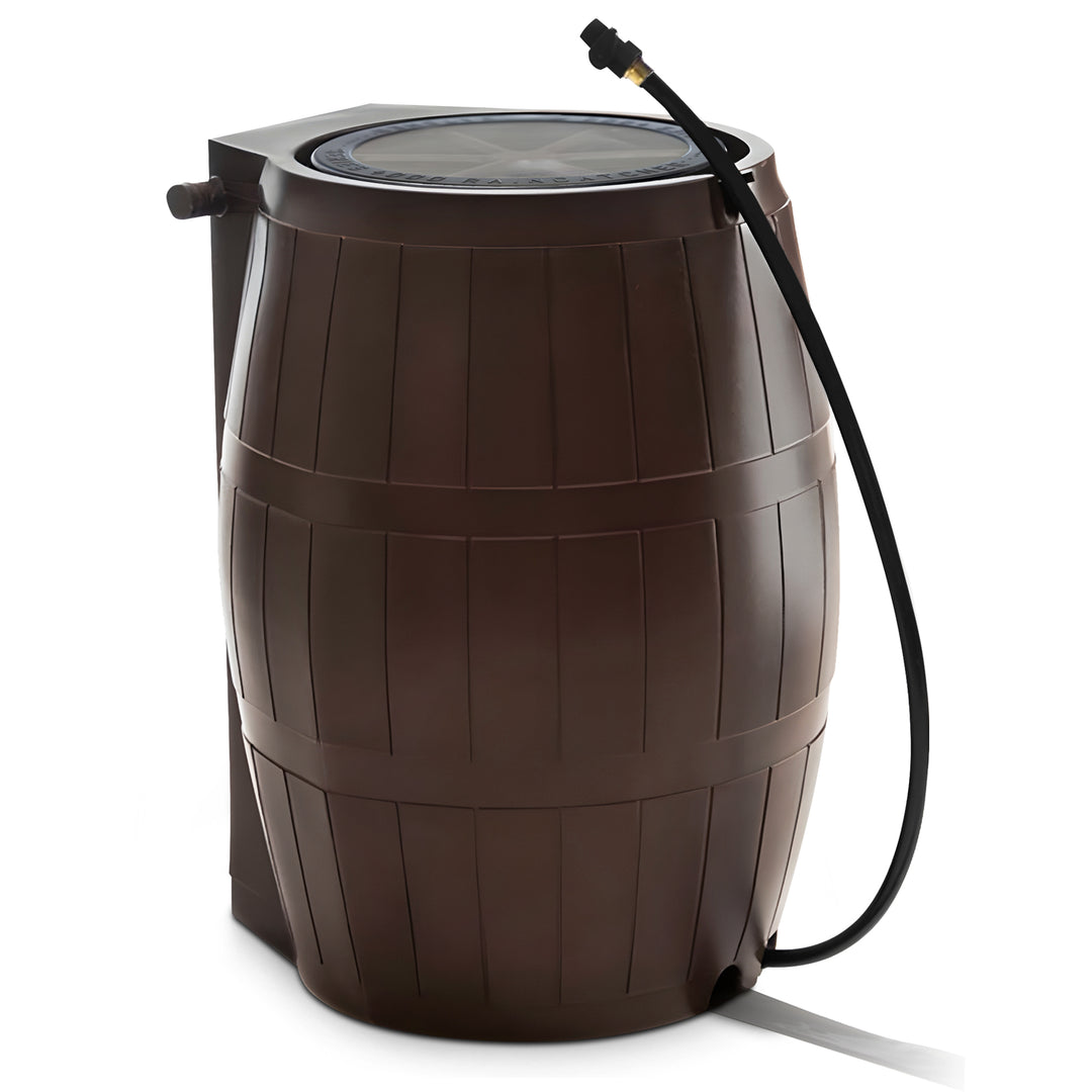 45-Gallon BPA Free Home Rain Water Catcher Barrel (Open Box)