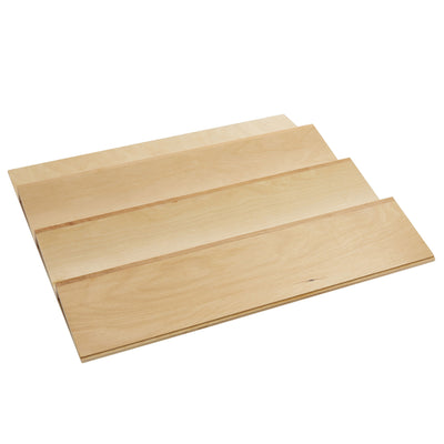 Rev-A-Shelf 4SDI-24 22" 3-Tier Wood Spice Drawer Organizer Insert, Maple (Used)