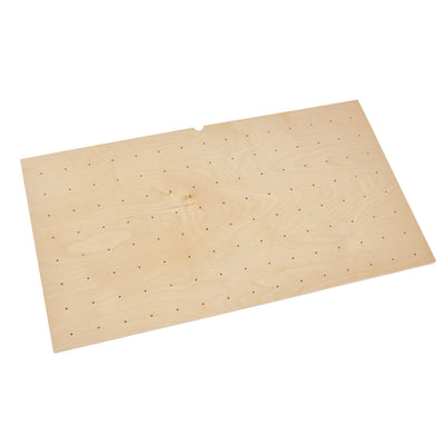 Rev-A-Shelf 4DPS-3921 39 x 21 Inch Wood 16 Peg Board Drawer Organizer (Open Box)