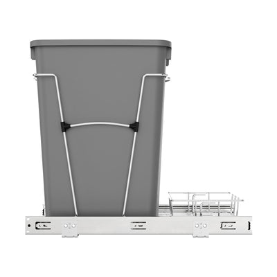 Rev-A-Shelf RV-12KD-17C S 35-Quart Cabinet Pullout Waste Container (Open Box)