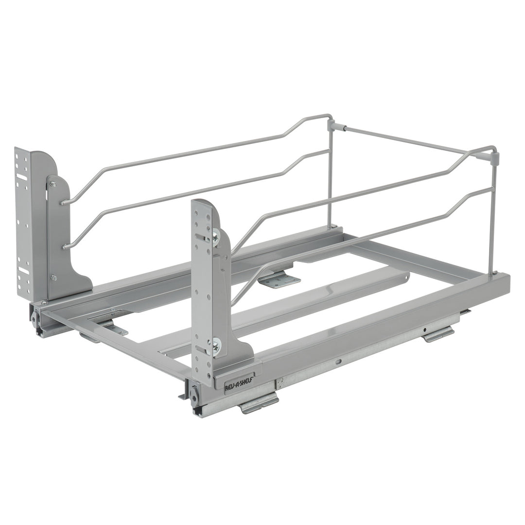 Rev-A-Shelf Double Pullout 35 qt. with Soft-close, 53WC-1835SCDM-217