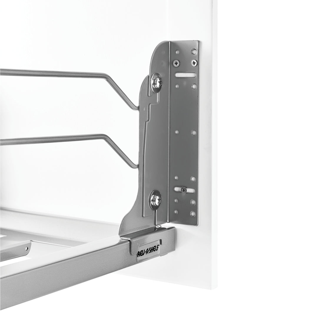 Rev-A-Shelf Double Pullout 35 qt. with Soft-close, 53WC-1835SCDM-217