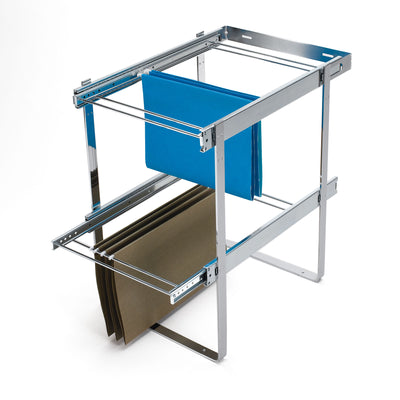 Rev-A-Shelf RAS-FD-KIT 2 Tier Base Cabinet File Drawer Organizer System (2 Pack)