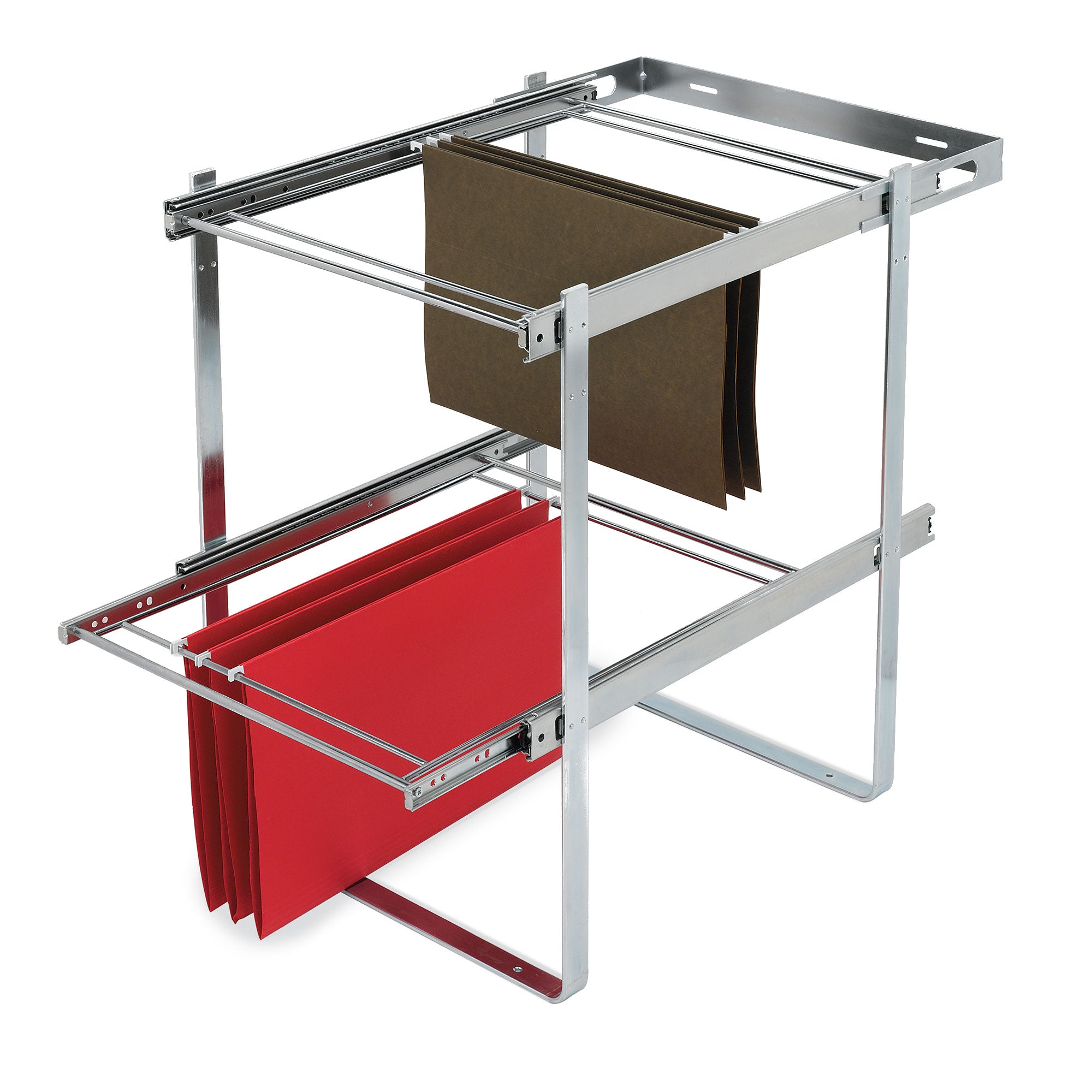 Rev-A-Shelf RAS-FD-KIT 2 Tier Base Cabinet File Drawer Organizer System (Used)