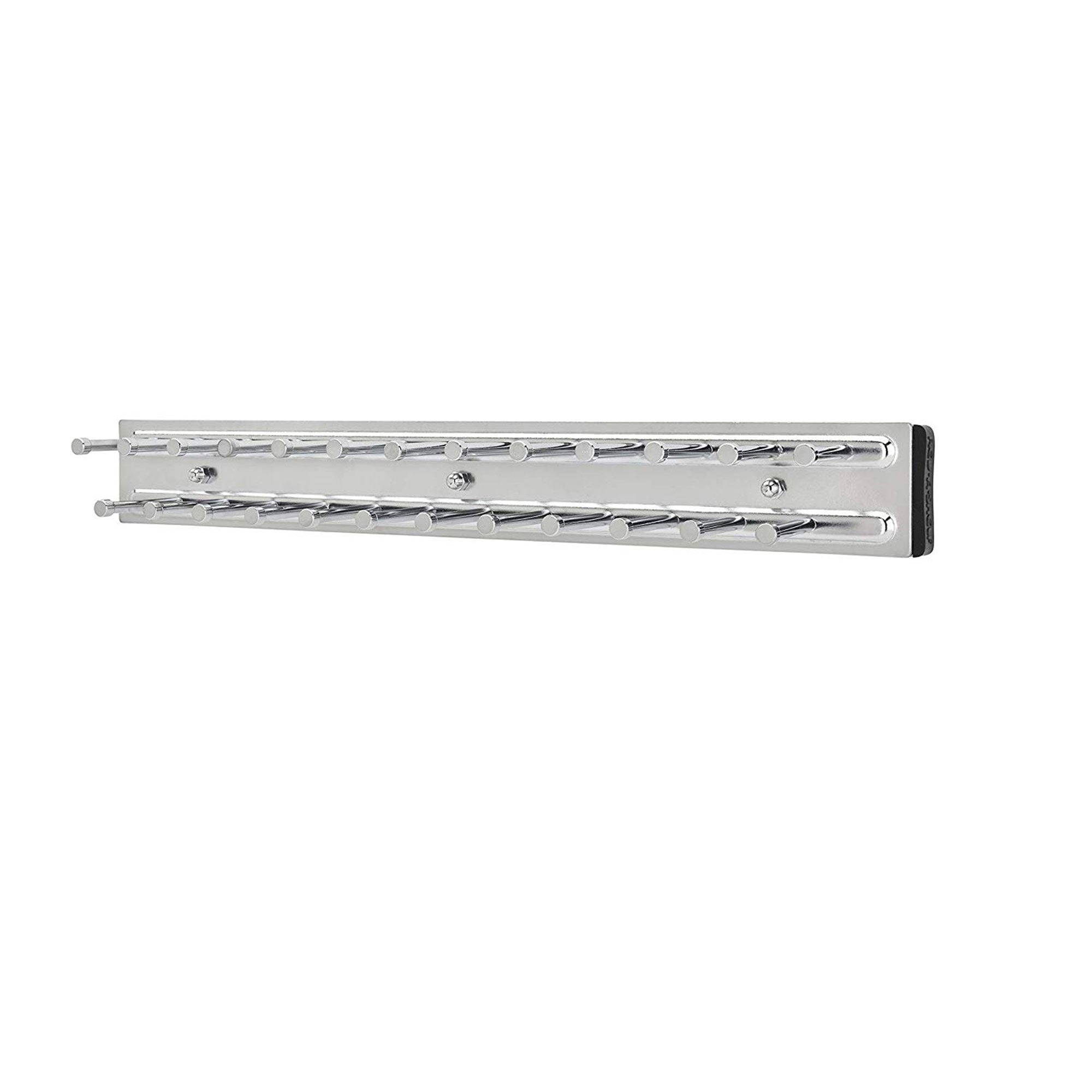 Rev-A-Shelf TRC-14CR 14 Inch-Side Mount Extending Tie Rack, Chrome (Used)