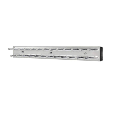 Rev-A-Shelf  14in Side Mount Extending Tie Organization Rack, Chrome (Open Box)