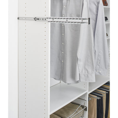 Rev-A-Shelf TRC-14CR 14 Inch-Side Mount Extending Tie Rack, Chrome (Used)