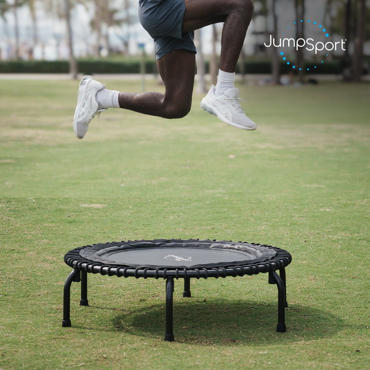 JumpSport 220 Small Rebounder for Adults, 39" ESSENTIAL Home Fitness Trampoline