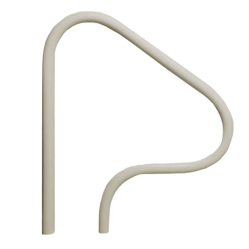 Saftron Durable Return to Deck Mounted 3 Bend Polymer/Steel Handrail (Damaged)