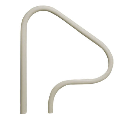 Saftron Durable Return to Deck Mounted 3 Bend Polymer/Steel Handrail (Damaged)