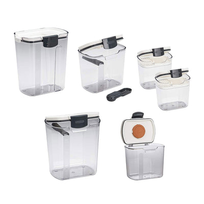 Progressive International ProKeeper 6 Piece Clear Storage Container (Open Box)