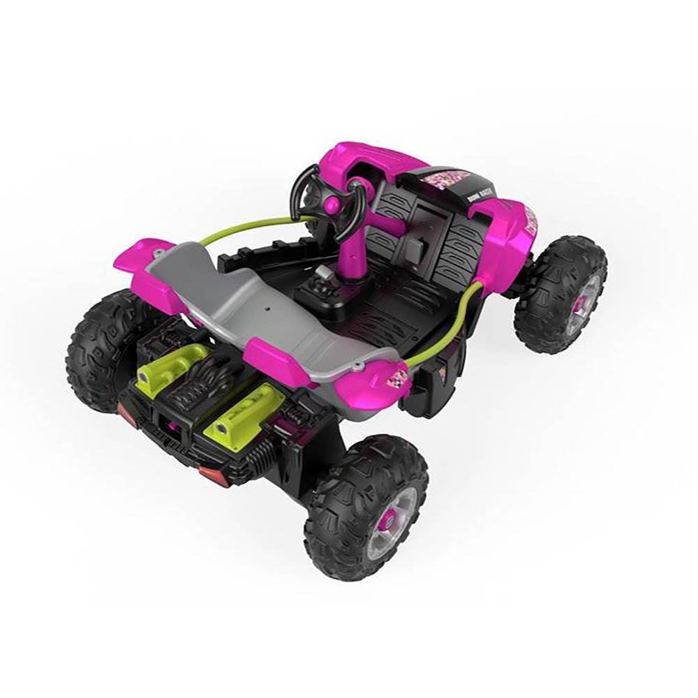 Power Wheels Ride On Toy Car & (2) 12 Volt Rechargeable Replacement Batteries