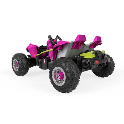 Power Wheels Ride On Toy Car & (2) 12 Volt Rechargeable Replacement Batteries