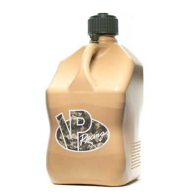 VP Racing 5.5 Gal Motorsport Racing Liquid Container Utility Jug, Tactical Tan