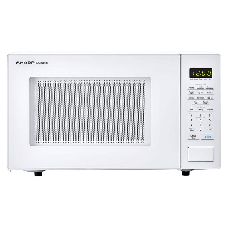 Sharp Carousel 1.1 Cu Ft 1000W Countertop Microwave Oven (Refurbished)