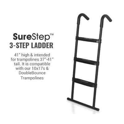 JumpSport SureStep Removable 3-Step Trampoline Safety Ladder (For Parts)