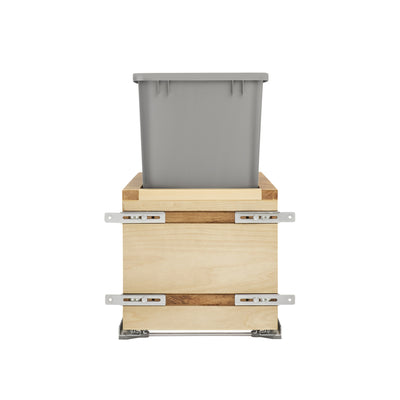 Rev-A-Shelf Pullout Trash Can for Kitchen Cabinet w/ Soft-close, 4VL-1535DM-1 - VMInnovations