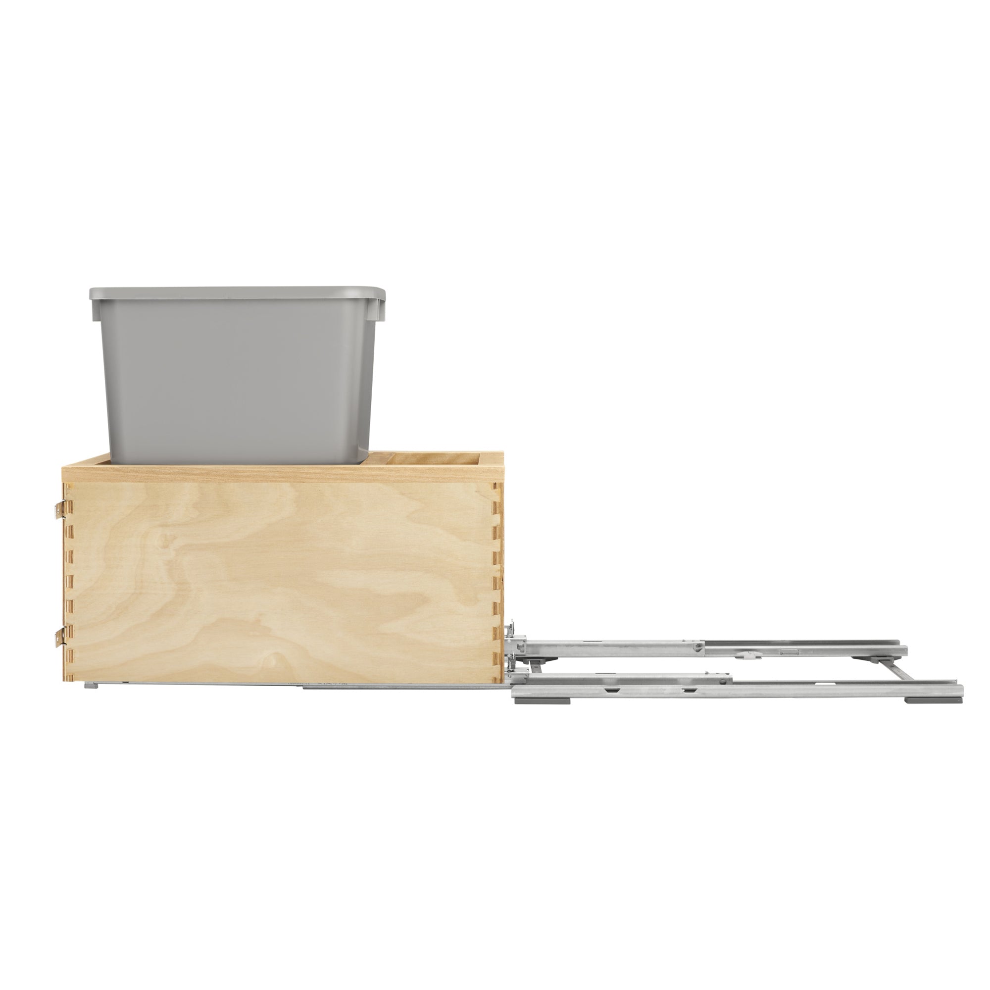Rev-A-Shelf Pullout Trash Can for Kitchen Cabinet w/ Soft-close, 4VL-1535DM-1 - VMInnovations