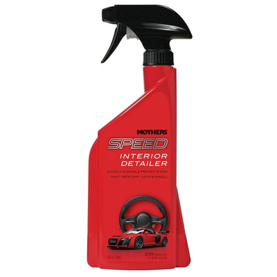 Mothers Polish Speed Interior 24 Ounce Bottle of Car Interior Detailer (2 Pack)