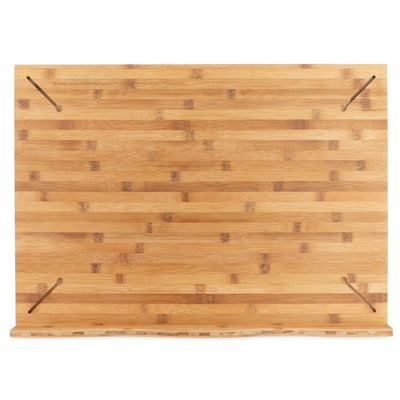 Camco 4 Burner Bamboo Stove Top Work Surface w/ Adjustable Legs (Open Box)