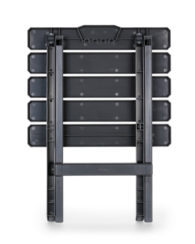 Camco Large Adirondack Portable Outdoor Furniture Folding Table, Charcoal (Used) - VMInnovations