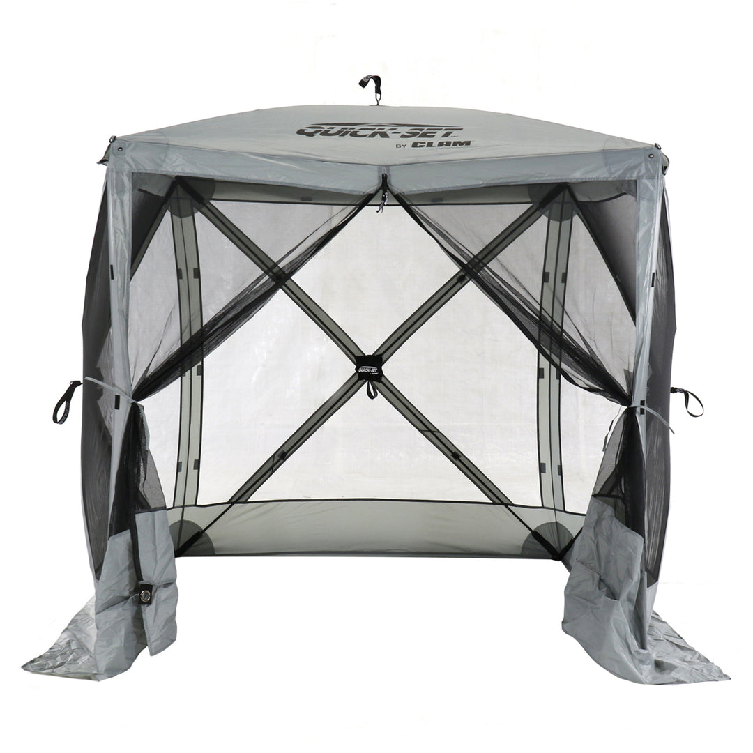 CLAM Quick-Set 6x6' Traveler Outdoor Camping Gazebo Canopy Shelter (For Parts)