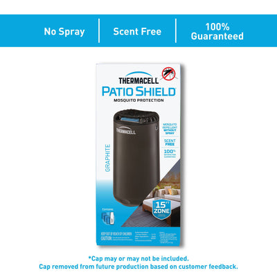 Thermacell Outdoor Patio & Camping Mosquito Bug Repeller, Graphite (2 Pack)