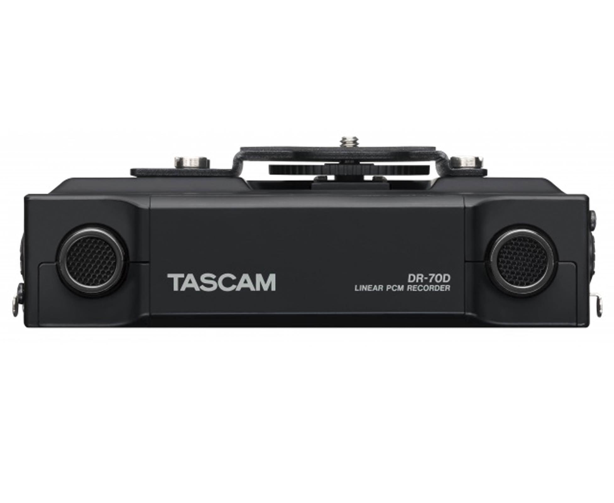 Tascam 4-track PCM Audio Recorder + DSLR Accessory Kit + Studio Headphones