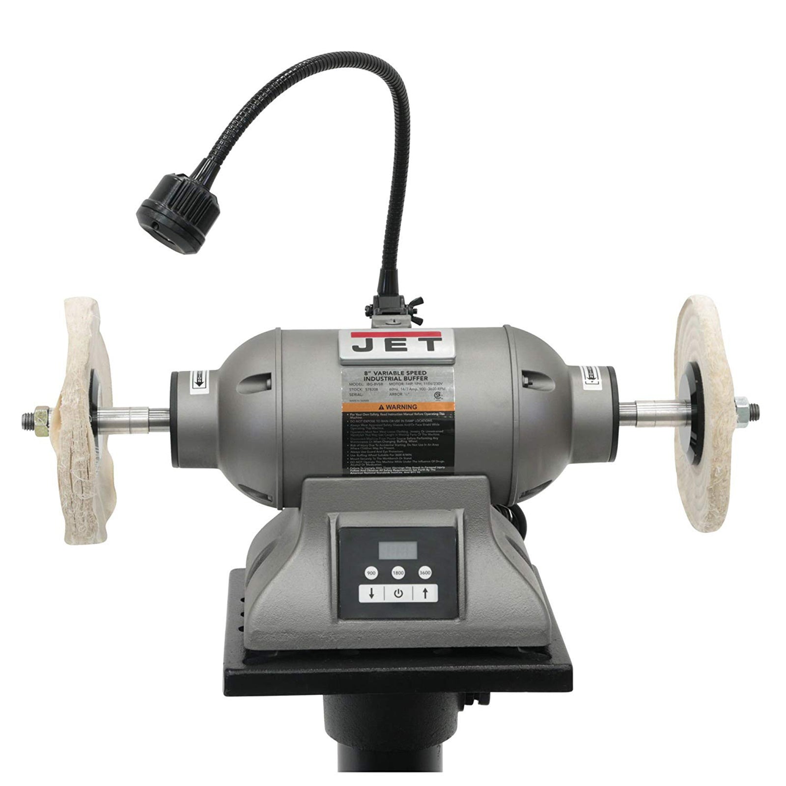 Jet 8" Variable High Speed Electric Industrial Metal Polisher Buffer (For Parts) - VMInnovations