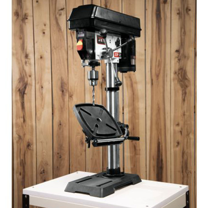 Jet JET-716000 12 Inch 1/2 Horsepower Variable Speed Mountable Drill Press