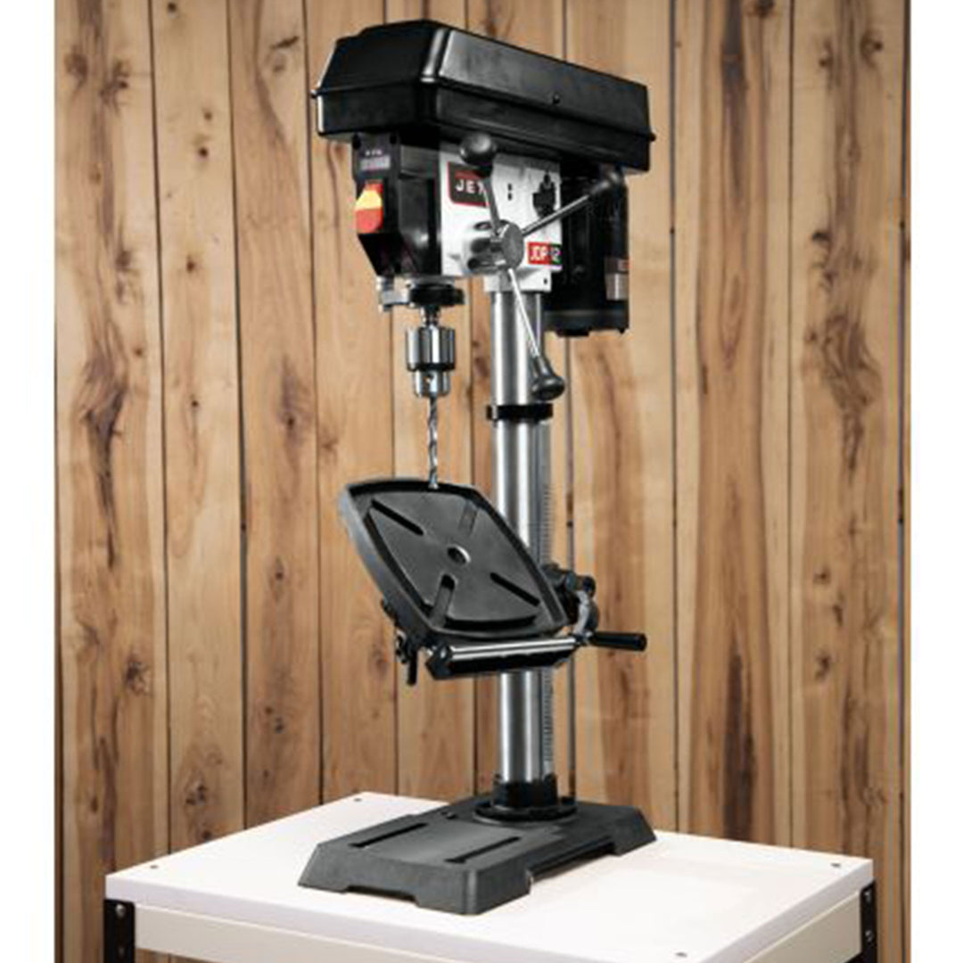 Jet 12 Inch 1/2 Horsepower Variable Speed Mountable Drill Press (Open Box) - VMInnovations