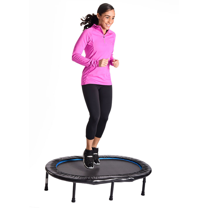 Stamina Oval Fitness Rebounder Trampoline for Home Gym Cardio Exercise Workouts