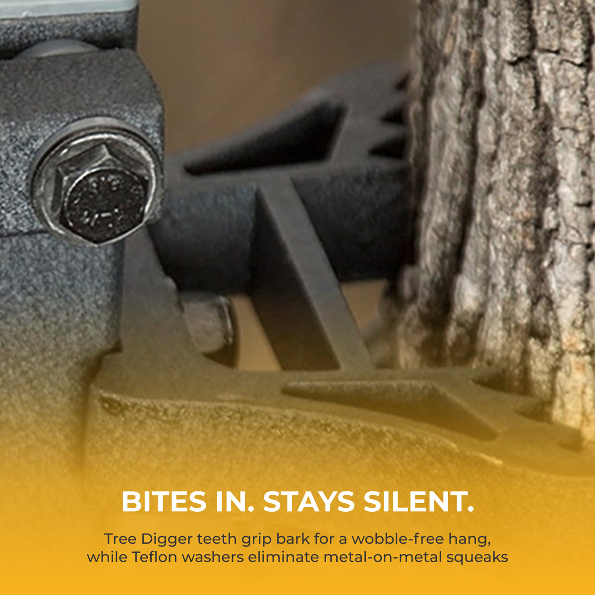 Hawk COMBAT Hang On Tree Stand, Deer Stand with 21 x 27" Saddle Hunting Platform