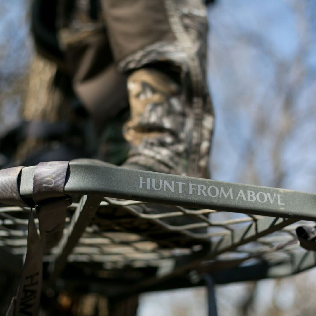 Hawk Helium XL Hang-On Treestand, Ultimate Large Stand, Grey (Open Box)