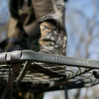 Hawk XL Hang-On Treestand, Ultimate Large & Lightweight Stand, Grey (For Parts)