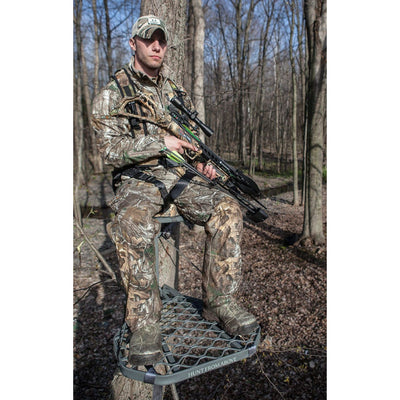Hawk XL Hang-On Treestand, Ultimate Large & Lightweight Stand, Grey (For Parts) - VMInnovations