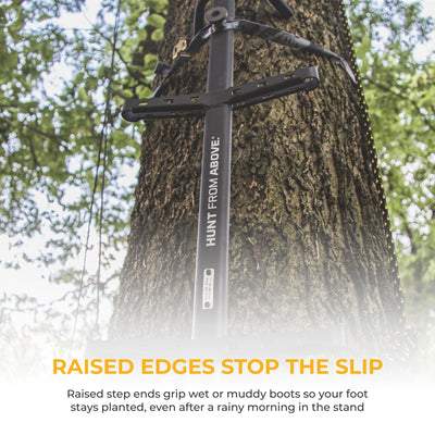 Hawk Treestands Ranger Traction 3 Pack Climbing Sticks, Mud Camo (Used)