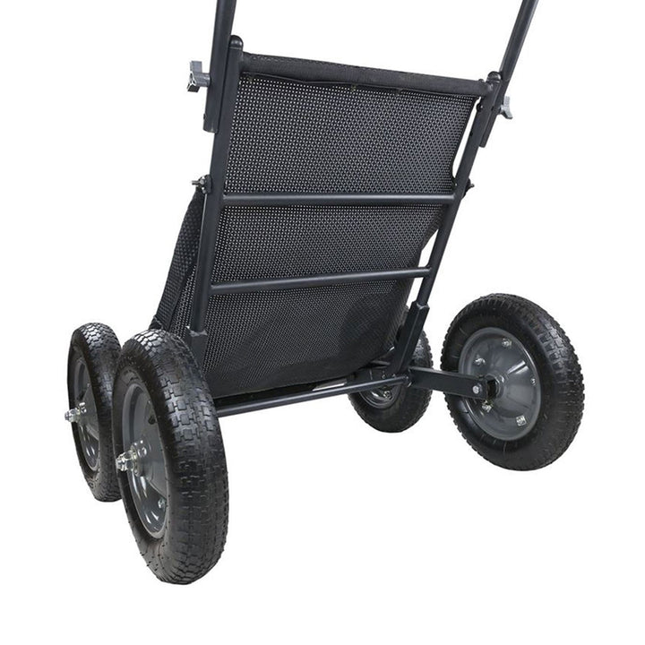 Hawk Crawler Multi-Use Folding Cart, Hunting Fishing Cart, 500lb Capacity, Black - VMInnovations