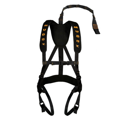 Muddy Outdoors Magnum Pro Padded Adjustable Treestand Harness System, Black
