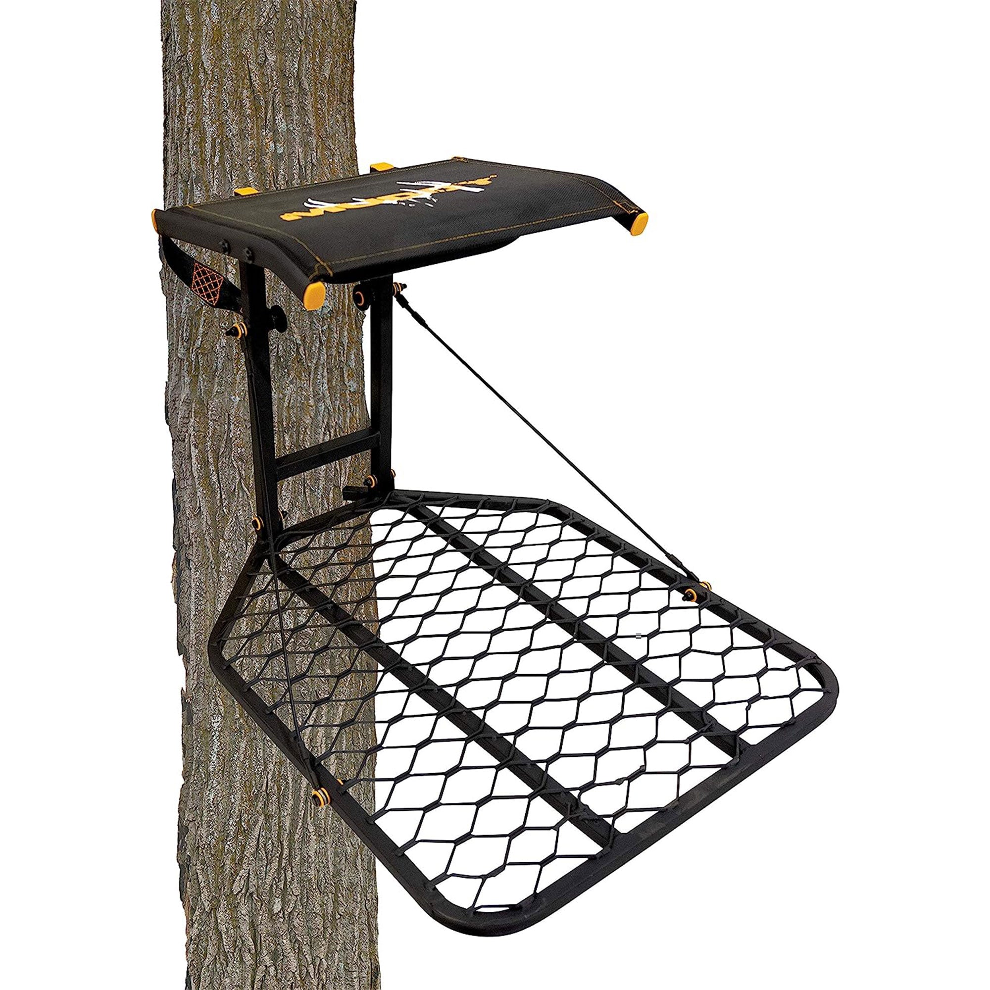 Muddy The Boss Wide Hang On 1 Person Hunting Tree Stand Platform (Open Box) - VMInnovations