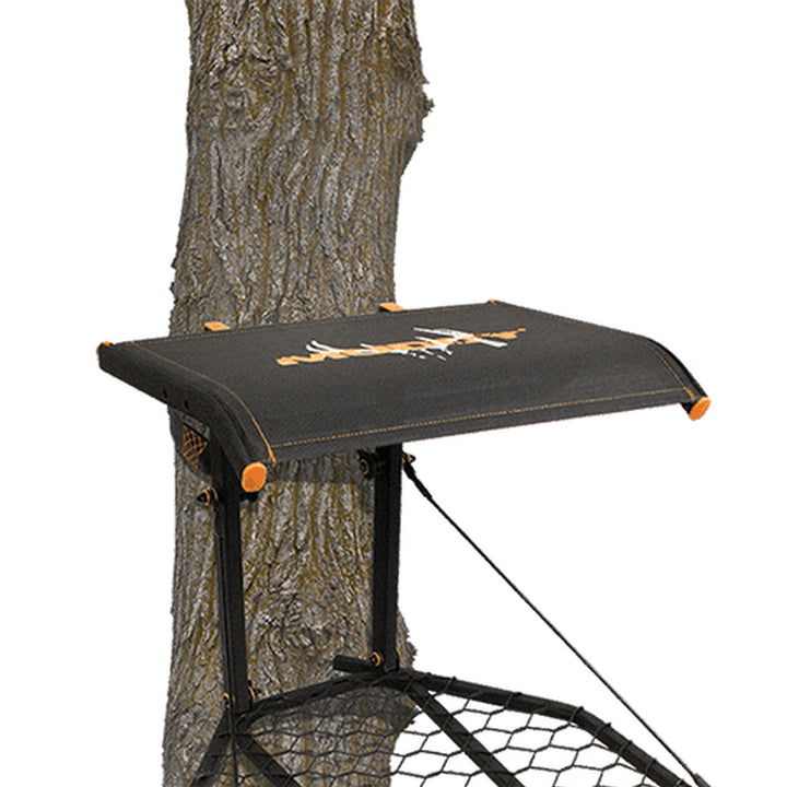 Muddy The Boss XL Hang On 1 Person Deer Hunting Tree Stand, Extra Wide Platform