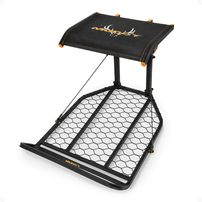 Muddy XL Hang On 1 Person Hunting Tree Stand, Extra Wide Platform (For Parts) - VMInnovations