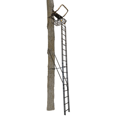 Muddy The Skybox Deluxe 20 Ft Hunting Ladderstand, 1 Person Climbing Tree Stand - VMInnovations