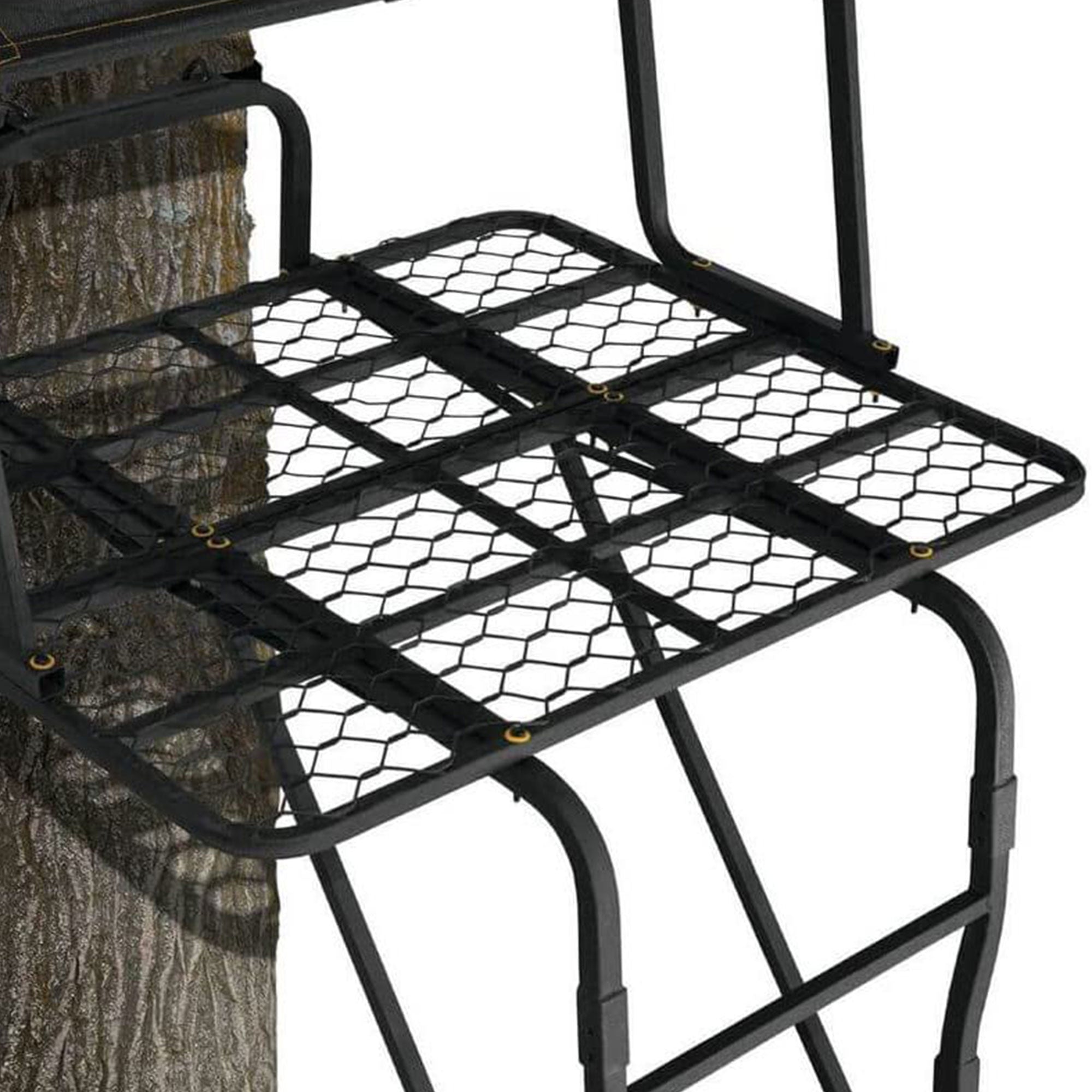 Muddy The Partner 17 Foot Hunting Ladderstand, 2 Person Climbing Tree Stand - VMInnovations