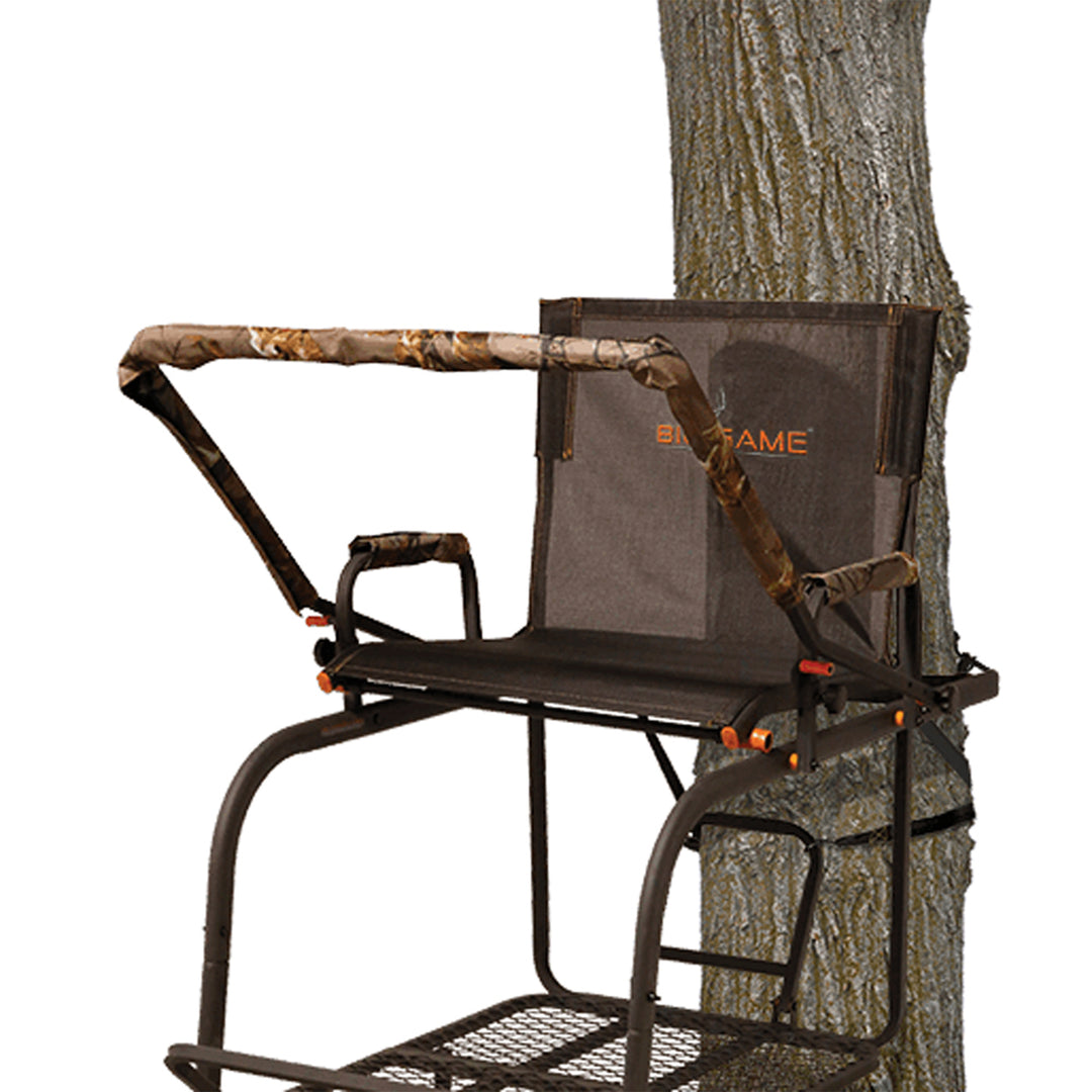 LS0550 Hunter HD 1.5 Deer Hunting 18.5 Ft 1 Person Ladder Tree Stand(For Parts)