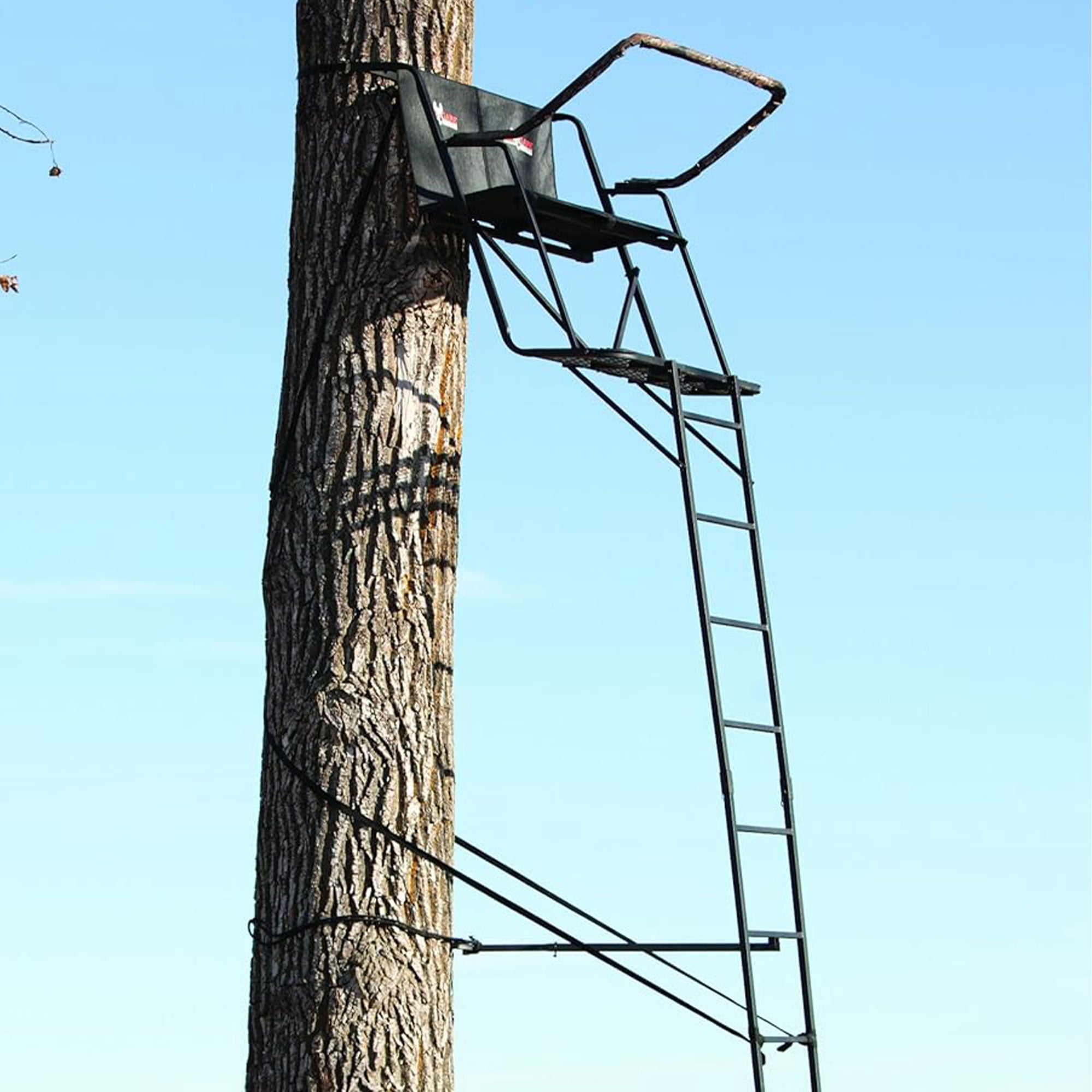 Big Game Treestands Durable Steel The Big Buddy Hunting Ladder Stand(For Parts)