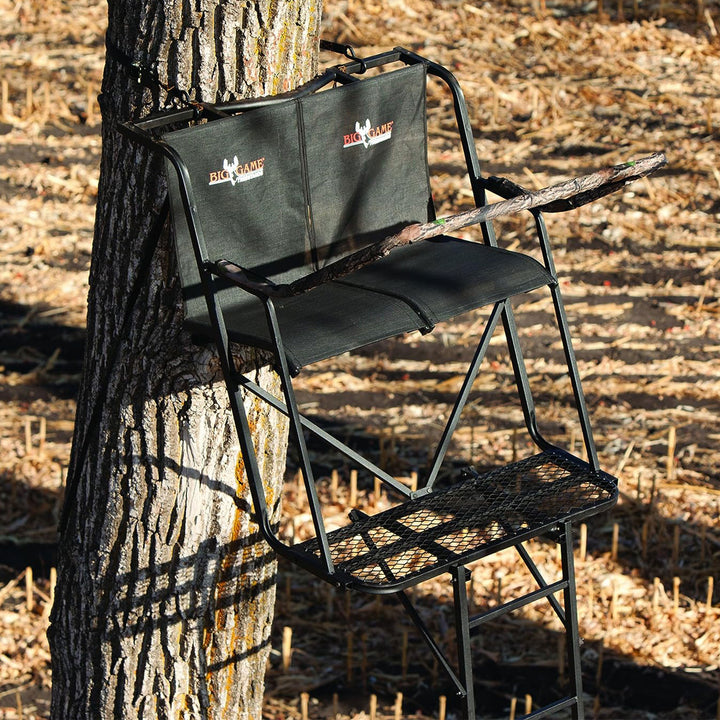 Big Game Treestands Durable The Big Buddy Outdoor Hunting Ladderstand (Open Box)