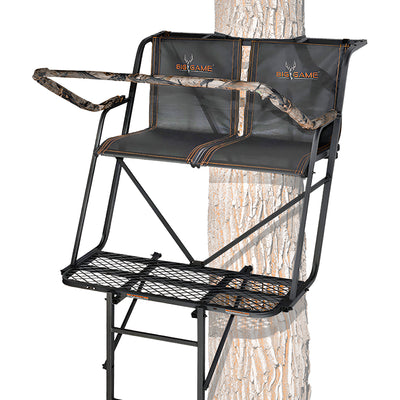 Big Game Treestands Durable Steel Big Buddy Outdoor Hunting Ladderstand (Used)