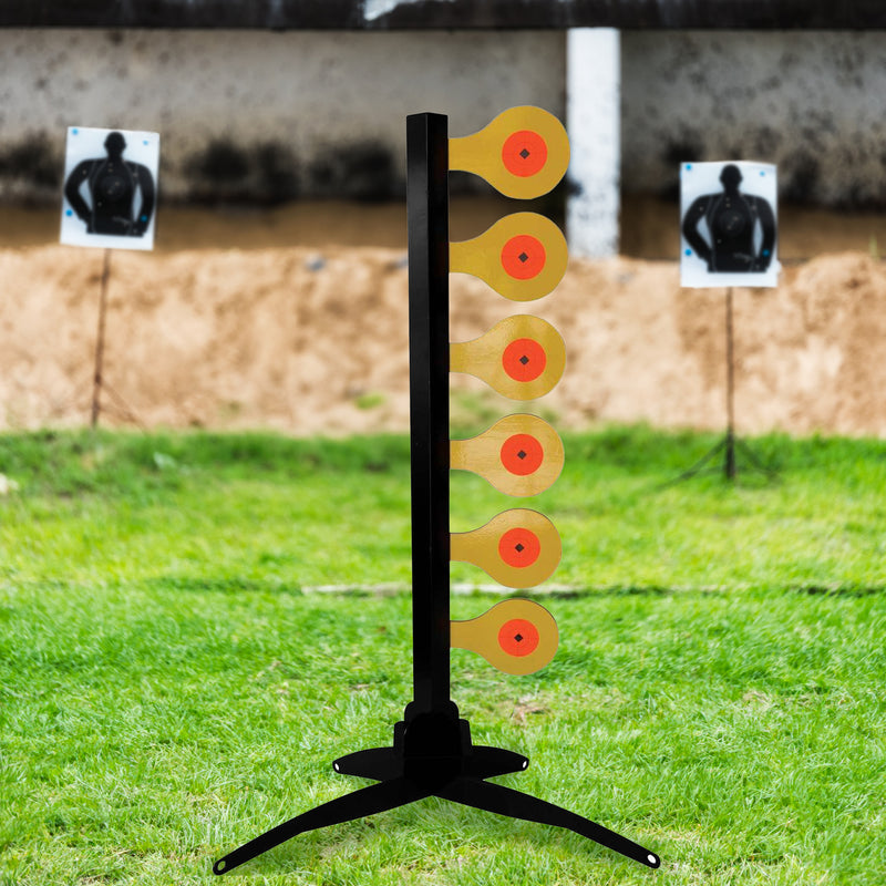 Birchwood Casey World of Targets 49in Handgun Dueling Tree Steel Shooting Target