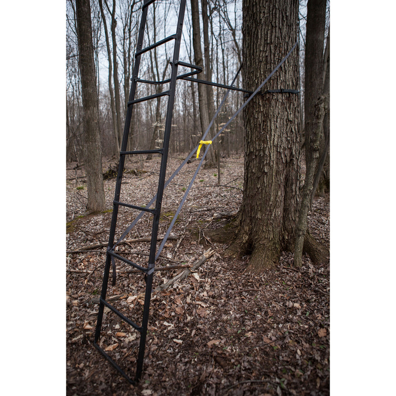 Hawk Big Denali 2 Man Climbing Tree Stand, 18 Foot Deer Hunting Ladderstand